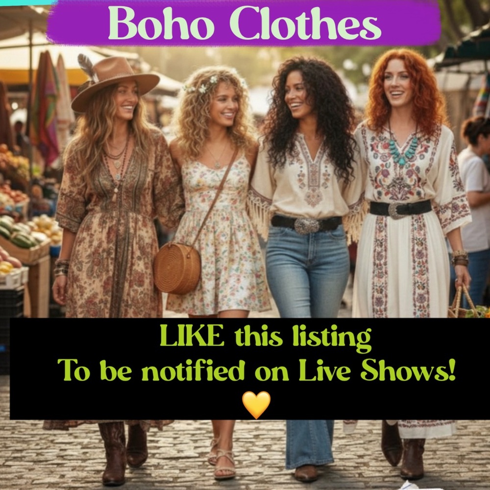 Free People, Angie, Johnny Was & Natural Life Bohemian Fashions